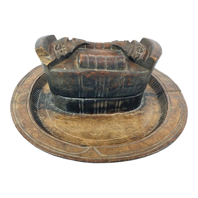 Early 20th Century Igbo Divination Bowl Nigeria MATTER COLLECTION For Sale