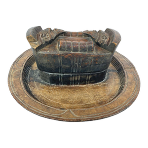 Early 20th Century Igbo Divination Bowl Nigeria MATTER COLLECTION