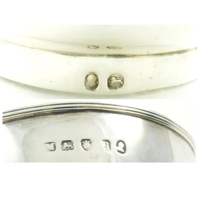 Georgian Sterling Silver Wine Funnel, Strainer or Sieve : English Antique, Hallmarked 1803 For Sale - Image 9 of 9