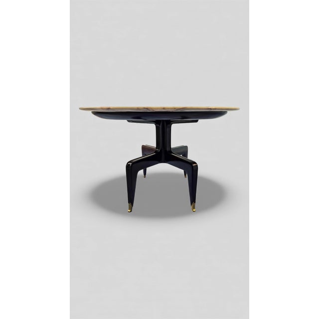 Mid-Century Modern Italian Marble Dining Table by Melchiorre Bega, 1957 For Sale - Image 4 of 18