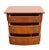 Late 20th Century Henredon Furniture Solid Mahogany Traditional Empire Style 32" Three Drawer Nightstand 4901-06-3619 For Sale - Image 5 of 14