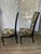 Mid 20th Century Mid 20th Century High Back Chairs in Palm Print - Set of 2 For Sale - Image 5 of 10