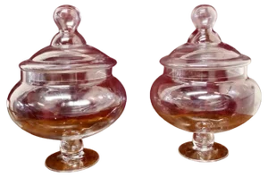 Large Storage Jars Shop Display, 1960s, Set of 2