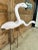 Light Pink Early Mid-20th Century Coastal Concrete Flamingo Garden Ornaments-Pair For Sale - Image 8 of 12