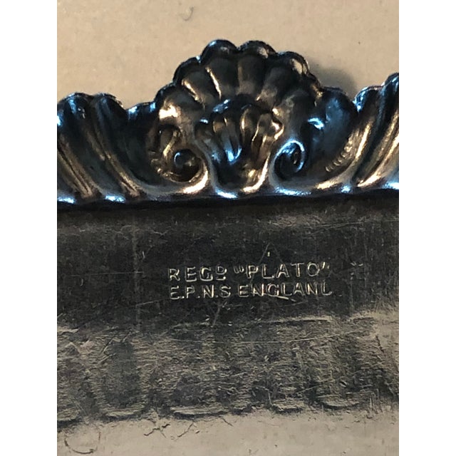 1950s English Vodka and Bourbon Decanter Tags - a Pair For Sale - Image 12 of 12