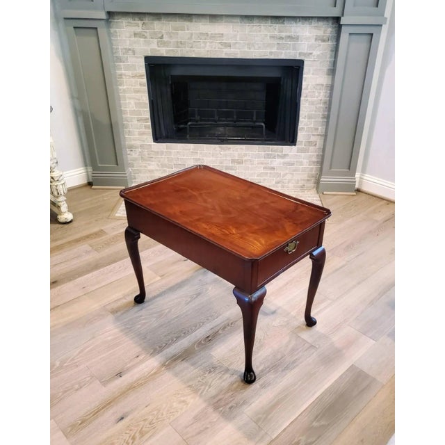 18th Century George II Chippendale Period Tea Table For Sale - Image 11 of 11