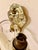 Art Deco French Crystal & Mirror Wall Sconces form Maison Baguès, Paris, 1945, Set of 2 For Sale - Image 3 of 9