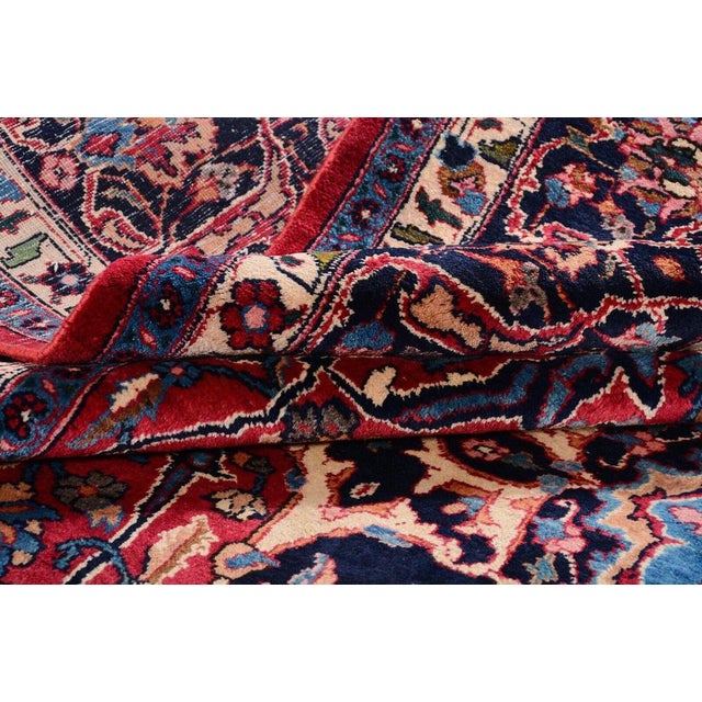 Middle Eastern Hand-Knotted Rug For Sale - Image 10 of 11