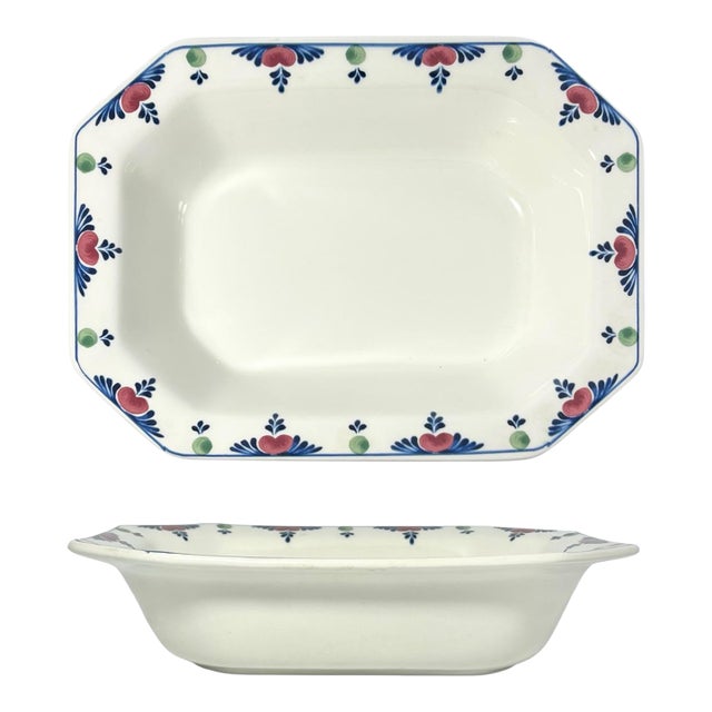 1990s Adams “Veruschka” Ironstone Serving Bowl For Sale