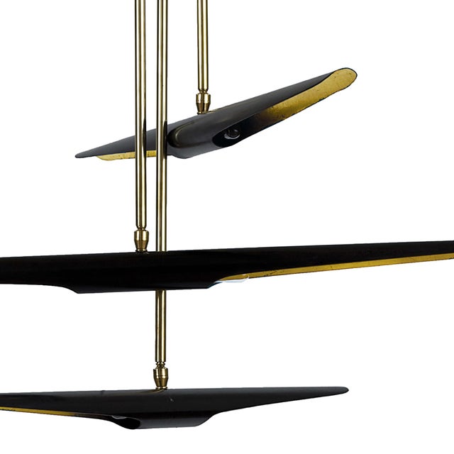 Traditional Regina Andrew Concorde Chandelier (Black) For Sale - Image 3 of 6
