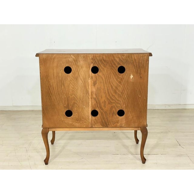 Antique Baroque TV & Phonograph Cabinet, 1970s For Sale - Image 10 of 11