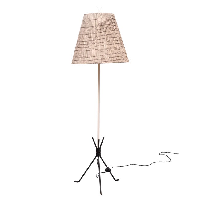 Mid-Century Modern Dutch Tripod Floor Lamp, 1950s For Sale - Image 12 of 12
