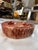 1970s Vintage Pink Marble Ashtray – Carved Stone With Rustic Textured Edge For Sale - Image 5 of 6