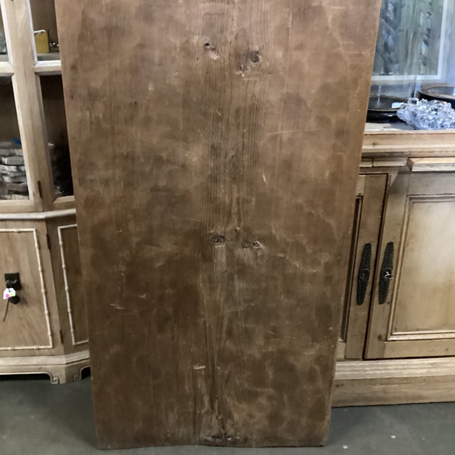 Rustic Early 20th Century Oversized Wood Tortilla Board From Guatemala For Sale - Image 3 of 12