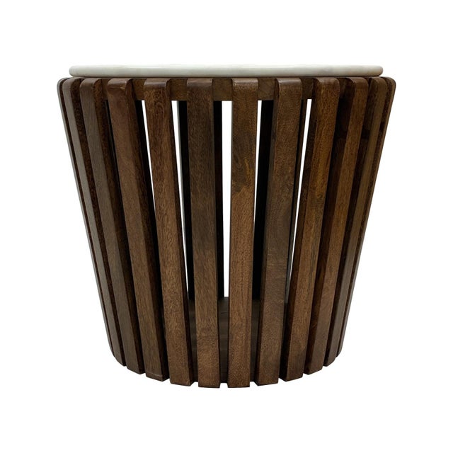 Contemporary Oglewood Side Table For Sale - Image 3 of 9