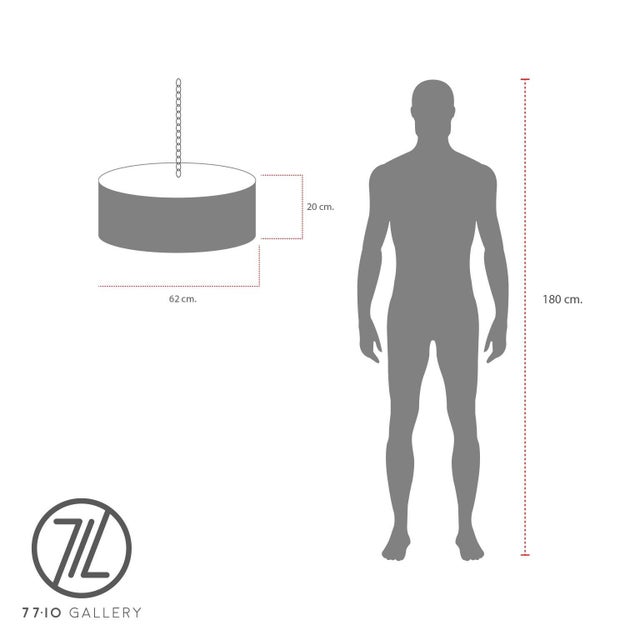 1970s 1970s Feders Brutalist Hand Blown Glass Chandelier For Sale - Image 5 of 6