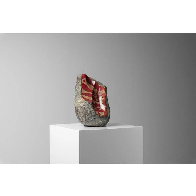 Vintage Italian Ceramic Sculpture by Giacomo Onestini, 1970 For Sale - Image 4 of 13