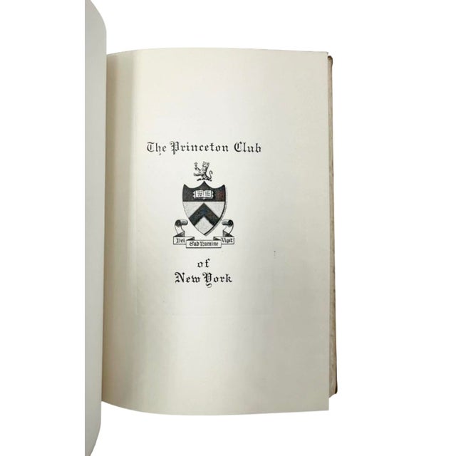 Paper Bookplates of Princeton and Princetonians by Clifford Nickels Carver 1912 Book For Sale - Image 7 of 17