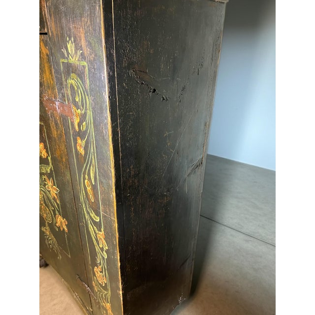 Orange Late 19th Century Bavarian Pine Armoire For Sale - Image 8 of 8