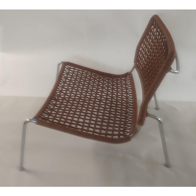 1990s Piero Lissoni Leather Frog Chair Chairish
