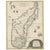 Antique map titled 'Isle d'Auphine, communement Nommée par les Europeens Madagascar, et St. Laurens, et par les Habitans...