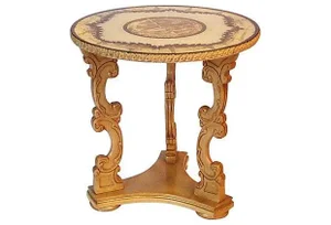 Glass Top Occasional Table