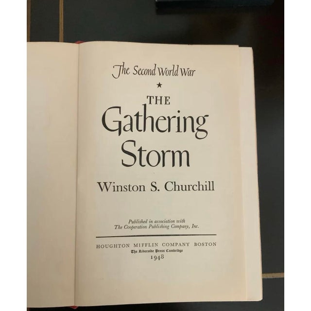 1940s Winston Churchill the Second World War – Complete 6‑Volume Set, Houghton Mifflin, Mid‑Century - A Must Have for World War II Buffs & Collectors! For Sale - Image 5 of 11
