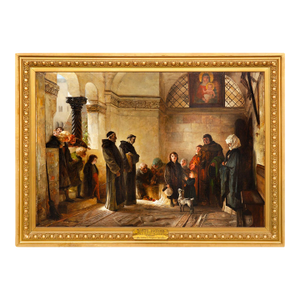 Museum Quality Painting “Martin Luther at Magdeburg” by Wilhelm Lindenschmit