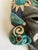 Vintage Mexican Folk Art Ceramic & Stone Embellished Sculptural Wall Mask For Sale - Image 11 of 12