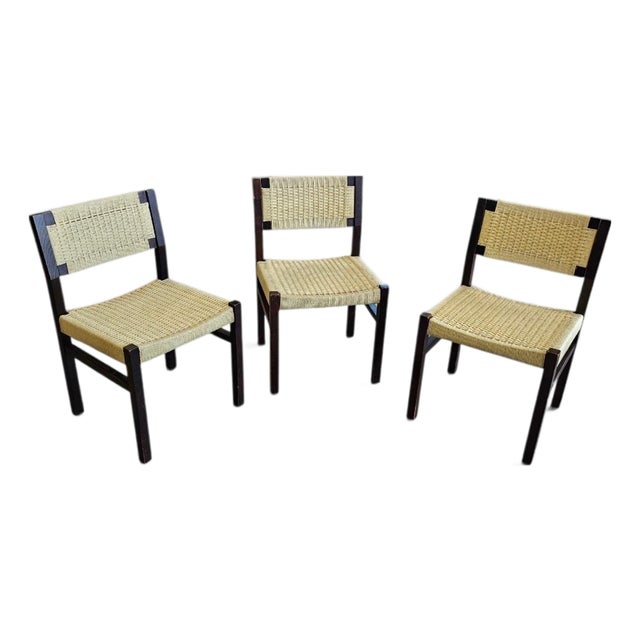 Dining Chairs by Arnold Merckx for Arco, Set of 3 For Sale