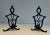 Metal Wrought Iron Andirons in the Style of Raymond Subes - A Pair For Sale - Image 7 of 13