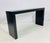 B&B Italia Modern Cerused Black Oak Console Table in the Style of B&b Italia For Sale - Image 4 of 16