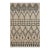 Moroccan Shag Beige/Gray Wool Rug - 3'9'' X 6'2'' For Sale