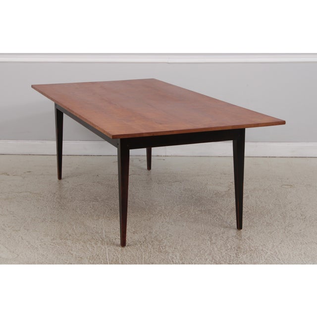Age: Approx: 25 Years Old Details: High Quality Construction Large Impressive Table Stunning Tiger Maple Top Traditional...