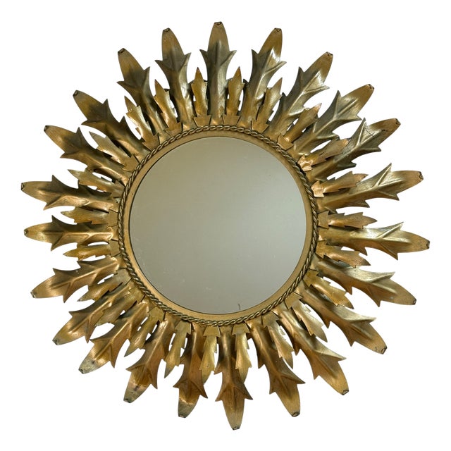Italian Sun Mirror, 1950s For Sale