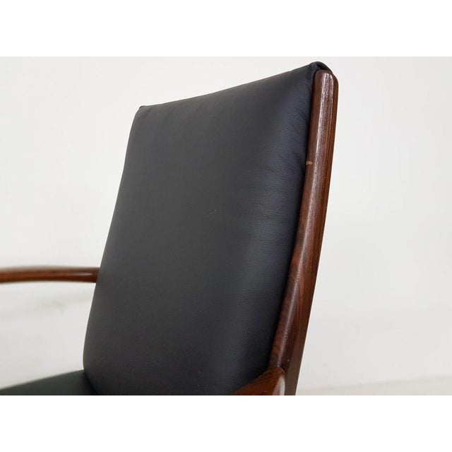 Danish Rosewood Dining Chairs, 1950s, Set of 4 For Sale - Image 6 of 11