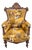 Victorian Renaissance Revival Walnut Library Armchair For Sale