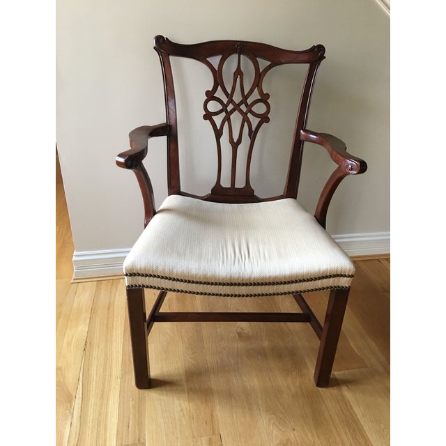 Baker Furniture Mahogany Dining Chairs Set of 8 Chairish