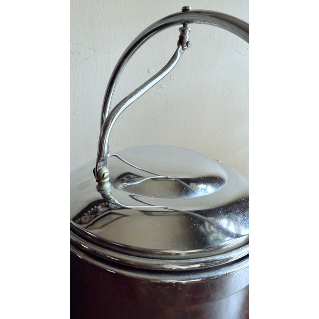 Metal Vintage Mid-Century Shelton-WareChrome Ice Pail, 1960s For Sale - Image 7 of 12