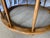 Wood MCM Van Koret Style Spindle Leg Round Coffee Table With Painted Embellishment For Sale - Image 7 of 9