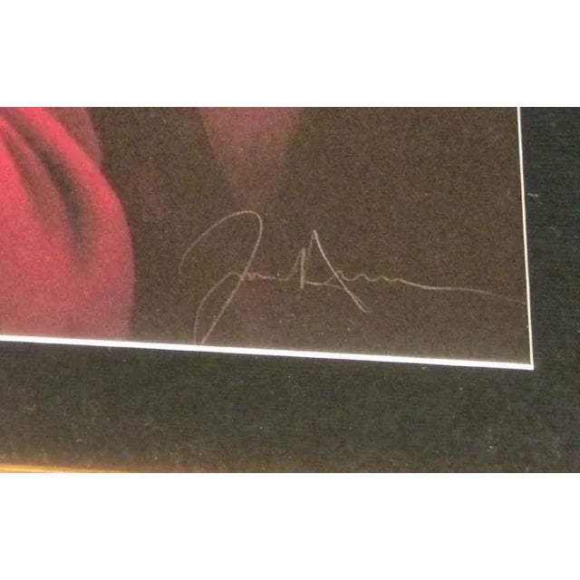 Impressionist 1990s "Circle of Life" Frank Howell Original Signed Poster, Framed For Sale - Image 3 of 4