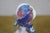 Royal Blue Vintage Arts & Crafts Overbeck Pottery Southern Belle Grotesque Figurine Indiana For Sale - Image 8 of 16