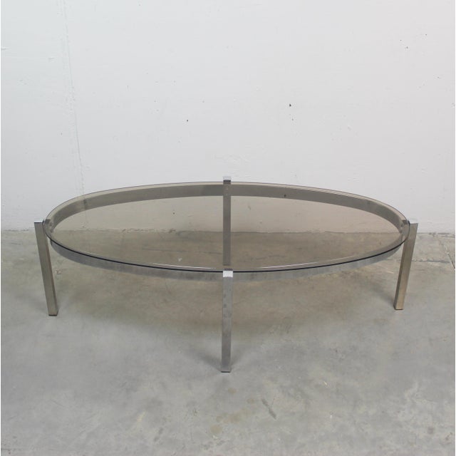 Oval Side Table, 1960s For Sale - Image 3 of 4