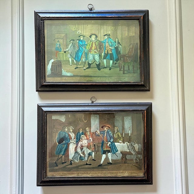 An exceptionally decorative pair of Georgian English engravings published by Robert Sayer, one of London’s most important...