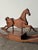 Wood Handcrafted Mid 20th Century Sculptural Pine Rocking Horse For Sale - Image 7 of 18