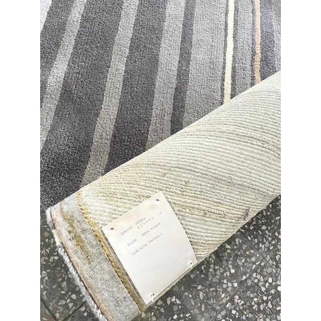 Hand-Tufted Sahara Rug by Anton Moseler for Tisca, France, 1990s For Sale - Image 6 of 10