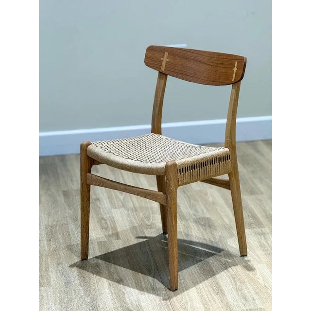 CH23 Dining Chairs by Hans J. Wegner for Carl Hansen & Søn, 1950s, Set of 8 For Sale - Image 12 of 18