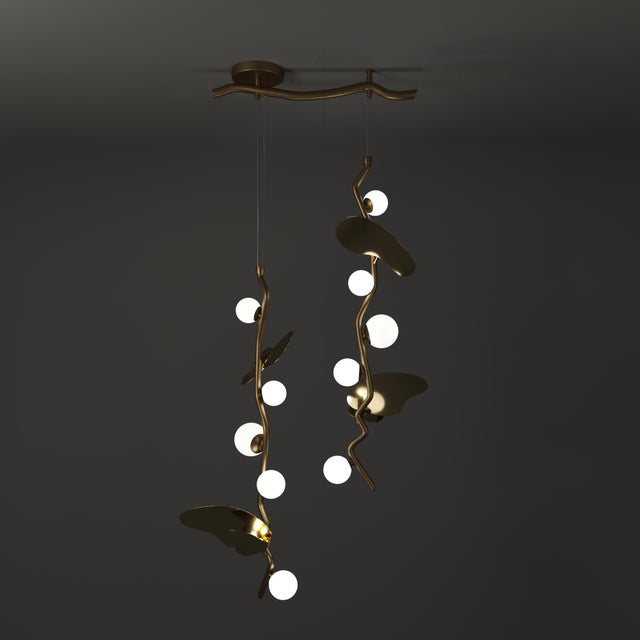 Not Yet Made - Made To Order Almond Pendant Lamp by Creativemary For Sale - Image 5 of 6
