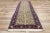 Textile Vintage Persian Yazd Runner, Long Hallway Runner - 03'00 X 12'07 For Sale - Image 7 of 10