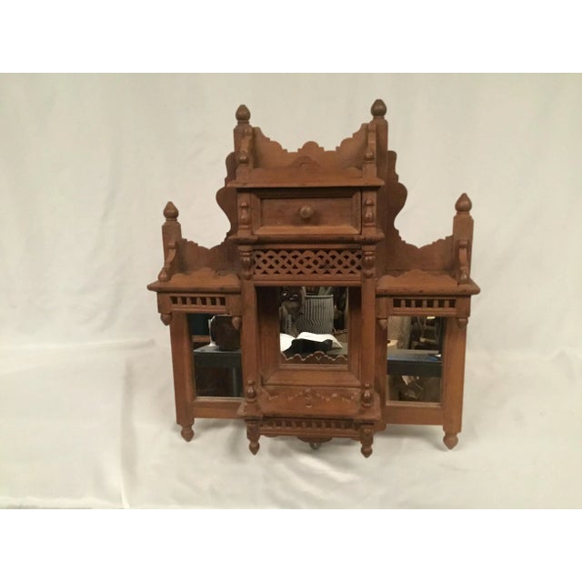 1950s Mirrored Shelf Wall Hanging or Table Top For Sale - Image 12 of 12